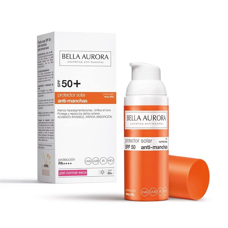 Mi experiencia con el protector solar Bella Aurora SPF 50+ facial.